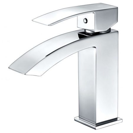 ANZZI Revere Single-Handle Low-Arc Bathroom Faucet in Polished Chrome L-AZ037